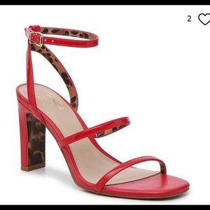 Mix No. 6 Red Strappy Sandals 🍒